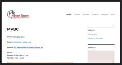 Desktop Screenshot of mvbc-online.com