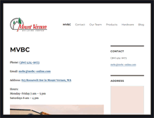 Tablet Screenshot of mvbc-online.com